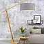 Floor lamp montblanc XL - Good&Mojo - Bamboo/linen