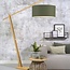 Stehlampe Montblanc XL - Good & Mojo - Bambus/Leinen