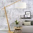 Floor lamp montblanc XL - Good&Mojo - Bamboo/linen