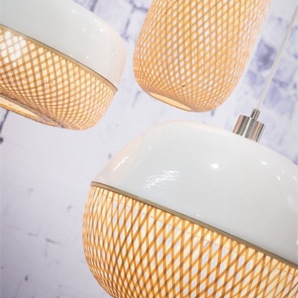 Lampes modernes en bambou