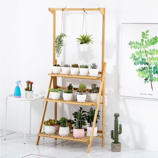 Elegante Bamboe Plantenrek