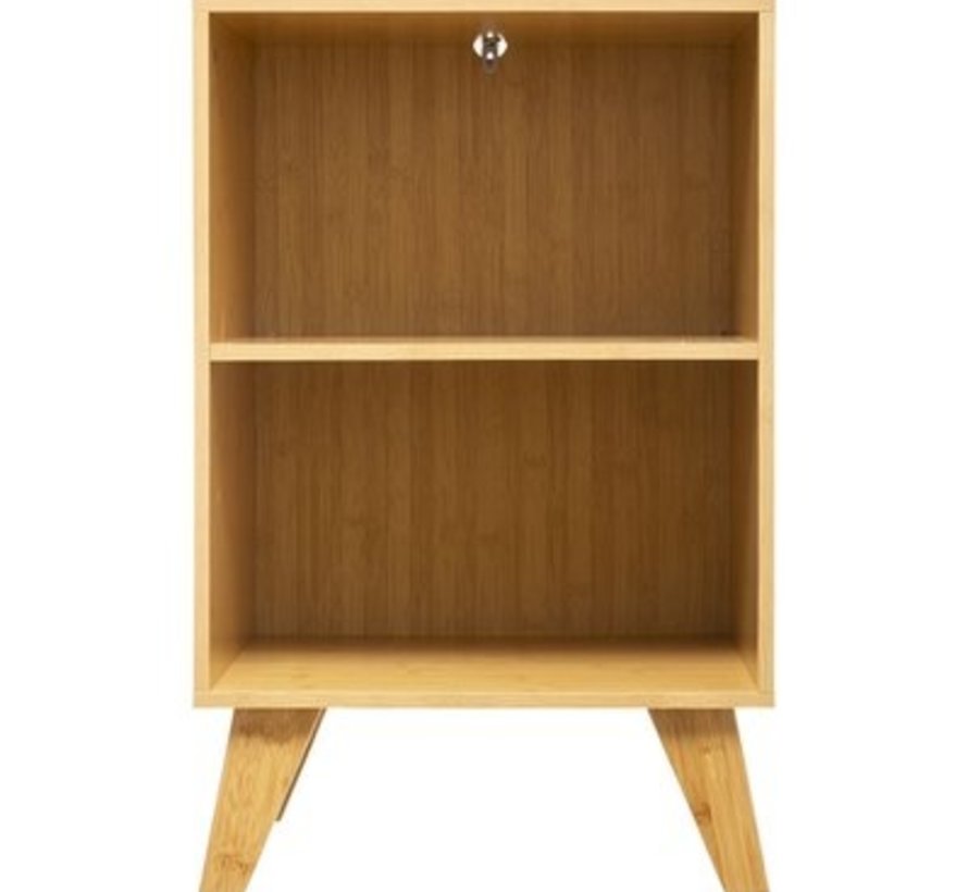 Elégante armoire murale en bambou - style scandinave - Sicela - 5Five