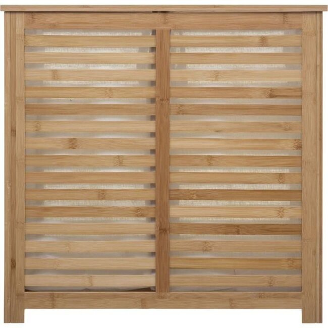Dubbele Bamboe wasmand - 2 x 50L - Sicela