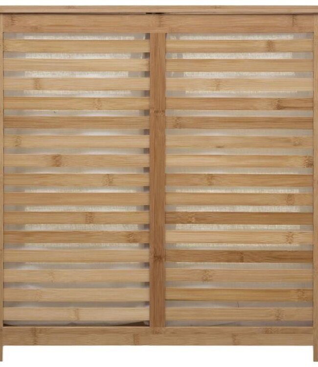 Dubbele Bamboe wasmand - 2 x 50L - Sicela