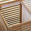 Double bamboo laundry basket - Sicela - H 58 x W 40 x L 60 cm
