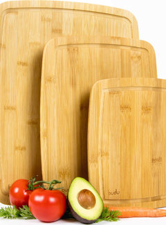 Budu Bamboo Cutting Board Otis - Double Sided - Antibacterial