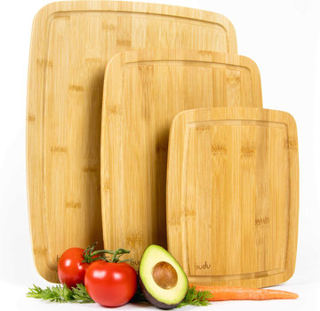 Budu Bamboo Cutting Board Otis - Double Sided - Antibacterial