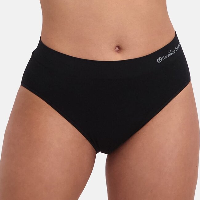 Seamless full briefs - Bele - 3-Pack - Black