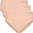Bamboo basics briefs full seamless - 3-Pack - Bele  - Roze