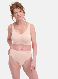 Bamboo Basics Slip complet sans couture - Bele - Lot de 3 - Rose