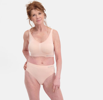 Bamboo Basics Slip complet sans couture - Bele - Lot de 3 - Rose