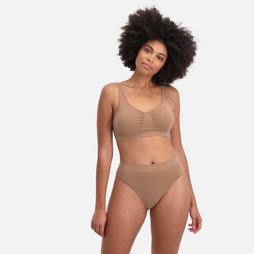 Bamboo Basics Seamless Full Briefs – Bele – 3-Pack – Bronze