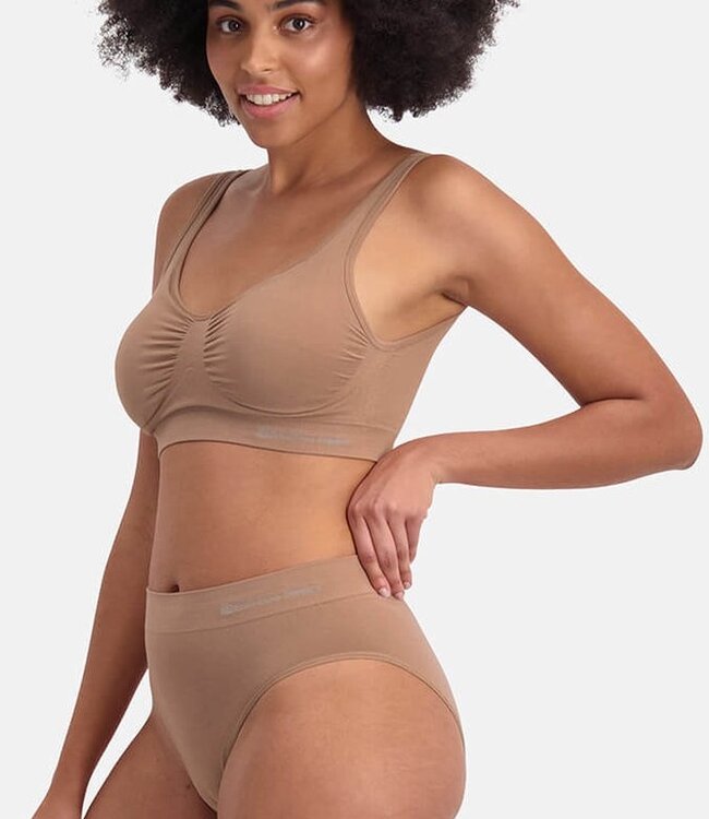 Seamless full briefs - Bele - 3-Pack - Tan