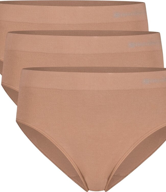 Seamless full briefs - Bele - 3-Pack - Tan