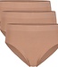 Bamboo basics briefs full seamless - 3-Pack - Bele  - Bronze