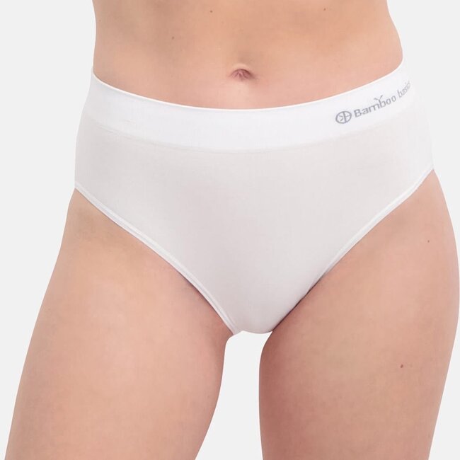 Seamless full briefs - Bele - 3-Pack - Pink - White