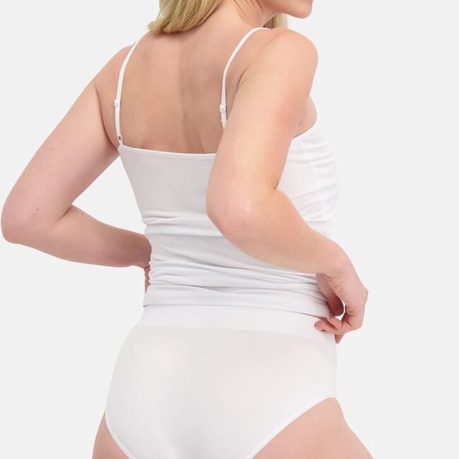 Seamless full briefs - Bele - 3-Pack - Pink - White