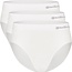 Bamboo basics briefs full seamless - 3-Pack - Bele  - Wit