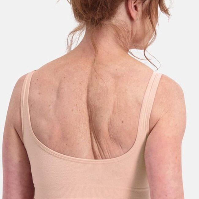 Bamboo basics - Shaping Crop Bra with Padding - Pink - Fleur