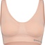Bamboo basics - Vormgevende Crop Beha met Padding - Roze - Fleur