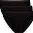 Waist Briefs - Julia - 3-Pack - Black - Bamboo Basic