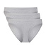 Taille Slips - Julia - 3-Pack - Grijs- Bamboo Basic