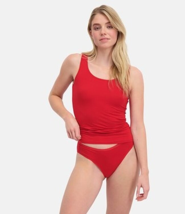Taille Slips - Julia - 3-Pack - Rood - Bamboo Basic