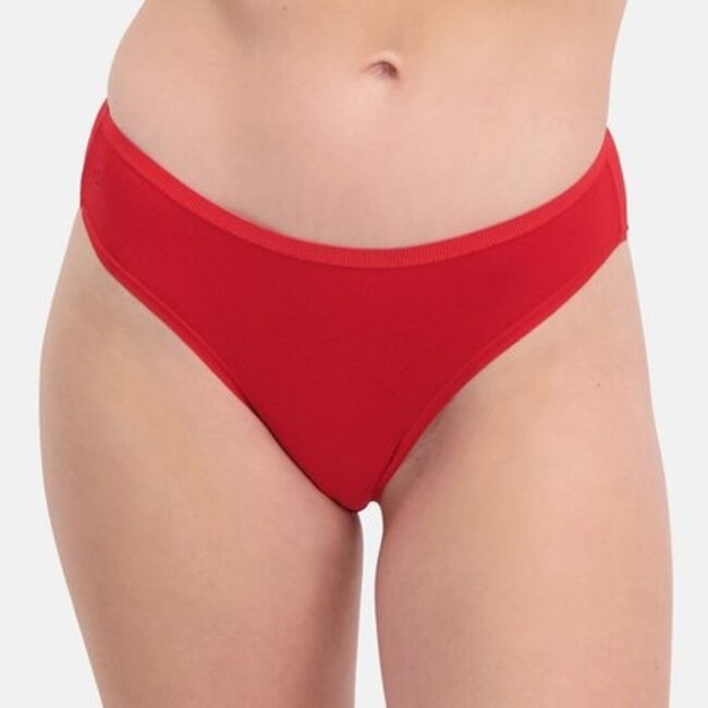 Taille Slips - Julia - 3-Pack - Rood - Bamboo Basic