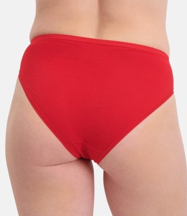 Taille Slips - Julia - 3-Pack - Rood - Bamboo Basic