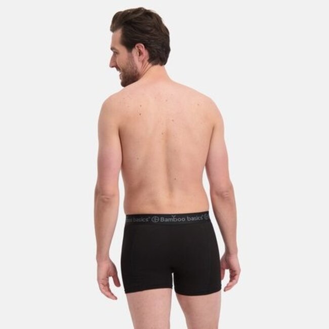 Bamboo Basics Boxershorts Rico – Black - (3-Pack)