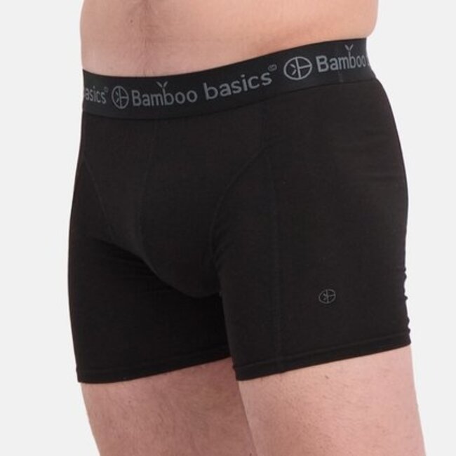 Bamboo Basics Boxershorts Rico – Black - (3-Pack)