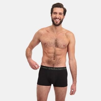 Bamboo Basics Boxershorts Rico - Set van 3 stuks - Zwart