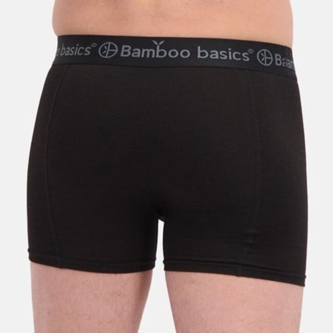 Bamboo Basics Boxershorts Rico – Gray White Black - (3-Pack)