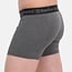 Bamboo Basics Boxer Shorts Rico - Gray White Black - (3-Pack)