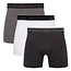 Bamboo Basics Boxershorts Rico – Gray White Black - (3-Pack)