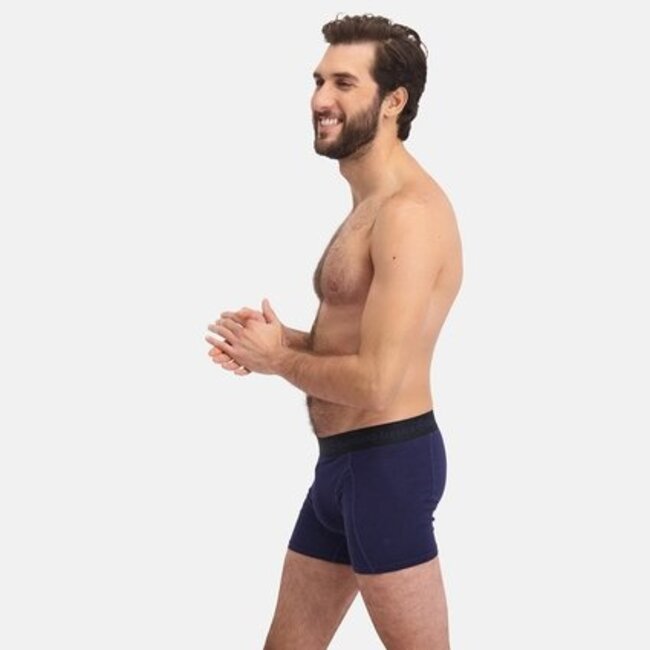 Bamboo Basics Boxershorts Rico – Navy Blue - (3-Pack)