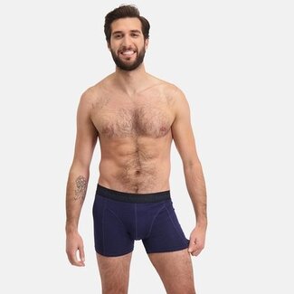 Bamboo Basics Boxershorts Rico - Set van 3 stuks - Marine Blauw