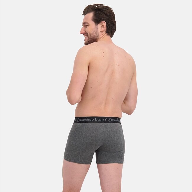 Bamboo Basics Boxershorts Rico – Grey - (3-Pack)