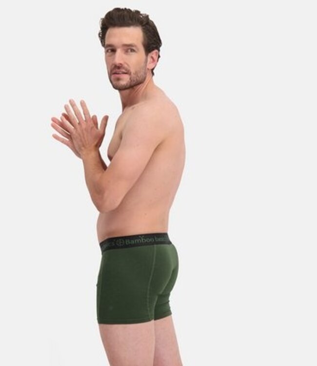 Bamboo Basics Boxershorts Rico – Army Green- (3-Pack)