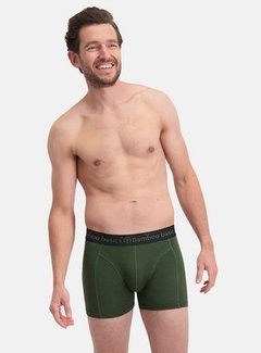 Bamboo Basics Boxershorts Rico - Set van 3 stuks - Legergroen