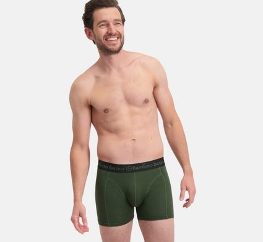 Bamboo Basics Boxershorts Rico – Army Green- (3-Pack)