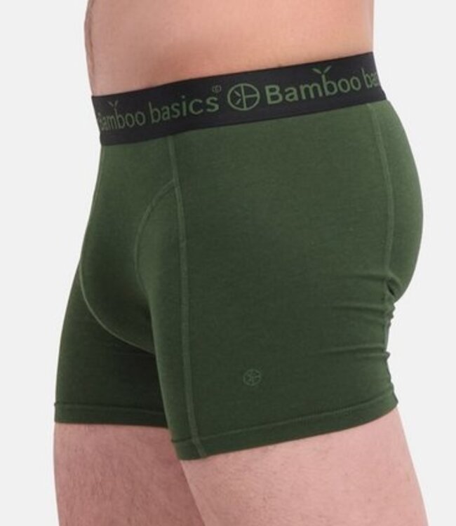 Bamboo Basics Boxershorts Rico – Black Army Green Navy- (3-Pack)