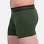 Bamboo Basics Boxershorts Rico –  Zwart Legergroen Marine  - (3-Pack)