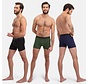 Bamboo Basics Boxershorts Rico – Black Army Green Navy- (3-Pack)