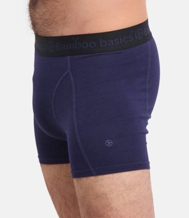 Bamboo Basics Boxershorts Rico –  Zwart Legergroen Marine  - (3-Pack)