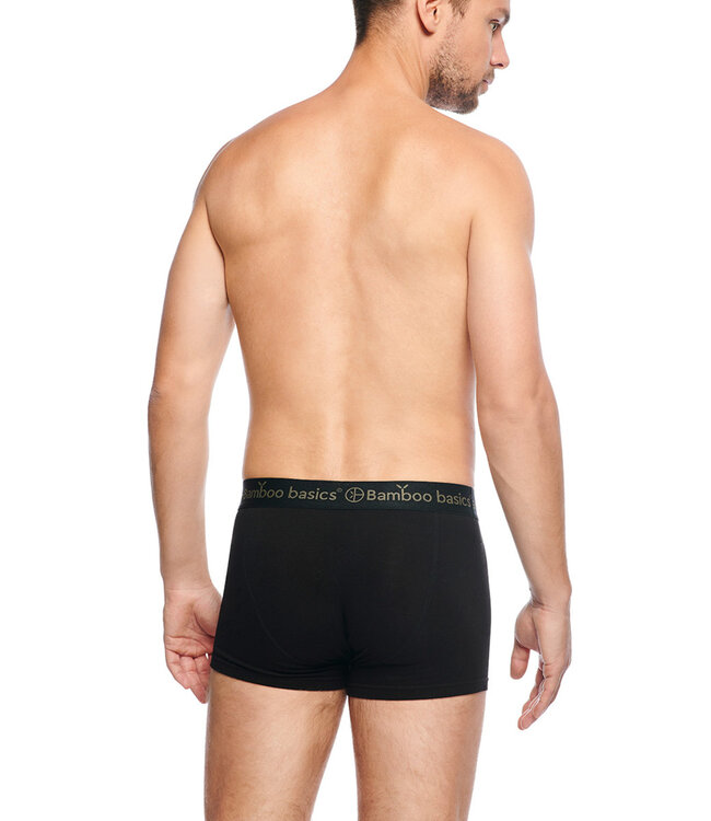 Bamboo Basics Boxershorts Liam – Black - (3-Pack)