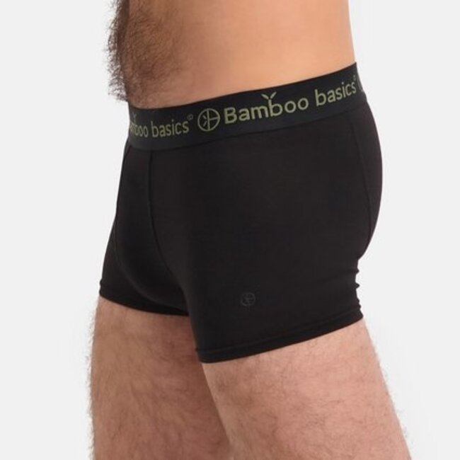 Bamboo Basics Boxershorts Liam – Zwart - (3-Pack)