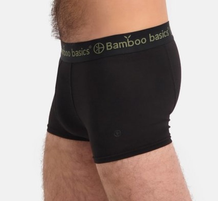 Bamboo Basics Boxershorts Liam – Black - (3-Pack)