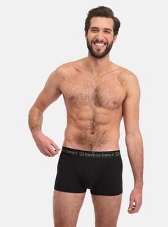 Bamboo Basics Boxershorts Liam - Set van 3 stuks - Zwart