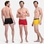 Bamboo Basics Boxershorts Liam - Rot Schwarz Gelb - (3er-Pack)